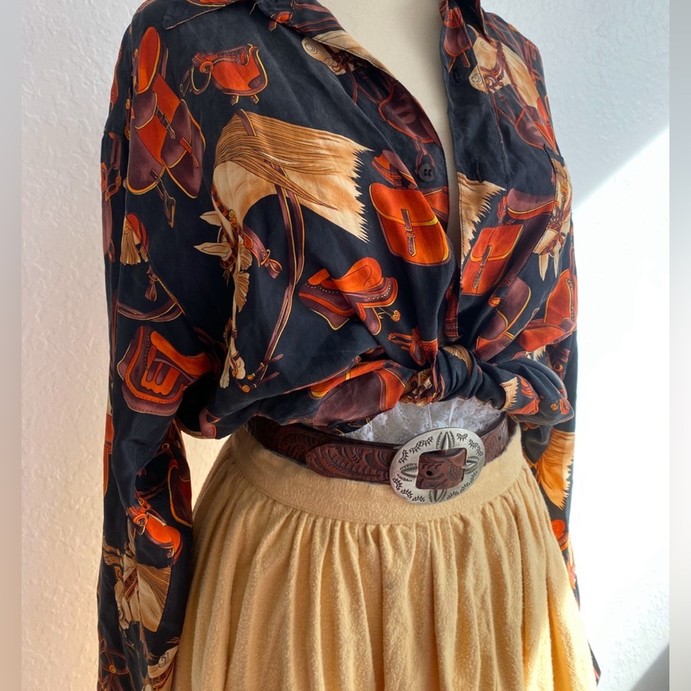 RARE 1970’s Ralph Lauren Western Wear Skirt - Picture 1 of 10